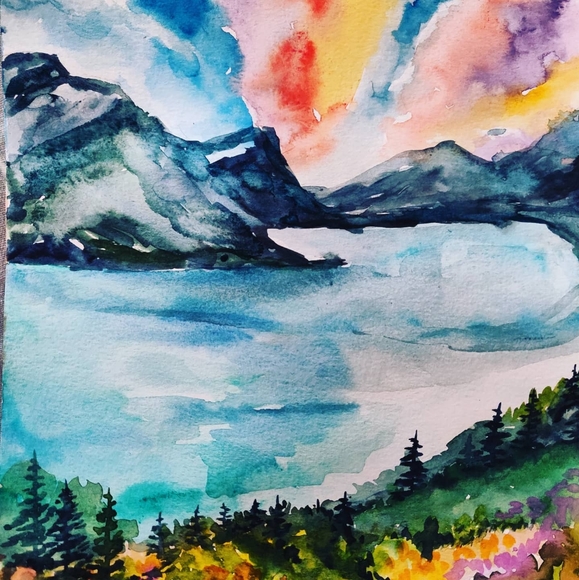 maritabazua.art Other - Northwest watercolor painting